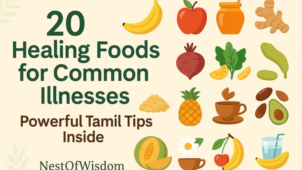 20 Proven Healing Foods for Common Illnesses (With Tamil Tips)