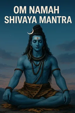 How to chant Om Namah Shivaya with mala—seated practice