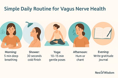 Simple Daily Routine for Vagus Nerve Health