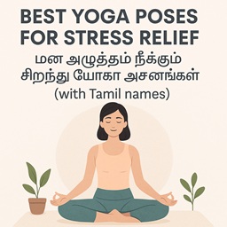 Best Yoga Poses for Stress Relief (with Tamil names)