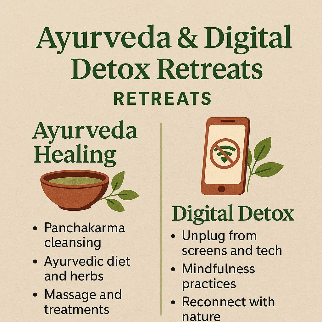 Wellness Retreats – Ayurveda & Digital Detox