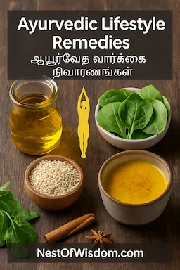 Ayurvedic lifestyle remedies for vitamin D deficiency – sesame oil, turmeric milk, spinach
