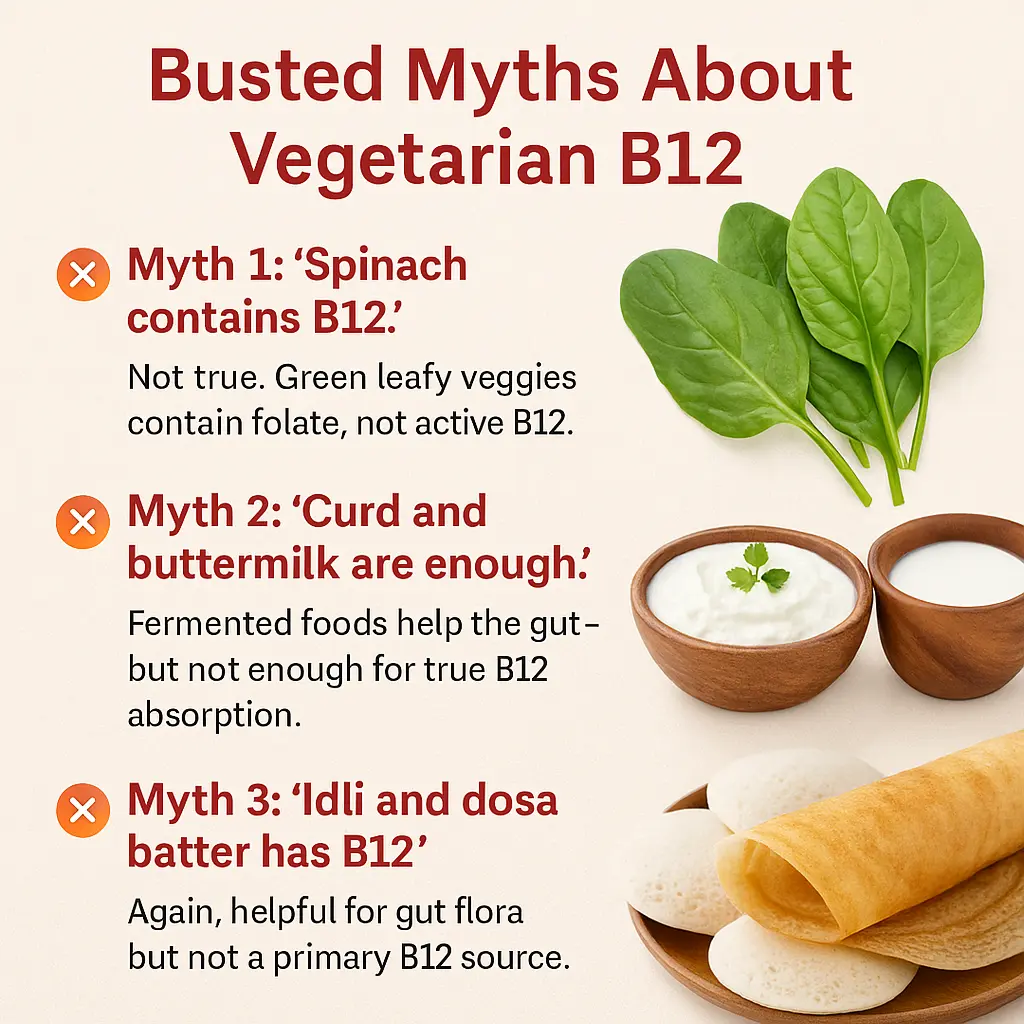 Vitamin B12 deficiency in vegetarians – common myths busted