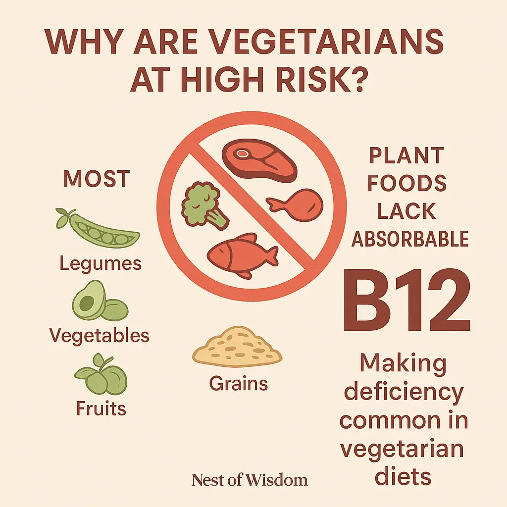 Vitamin B12 deficiency in vegetarians – high-risk dietary gap