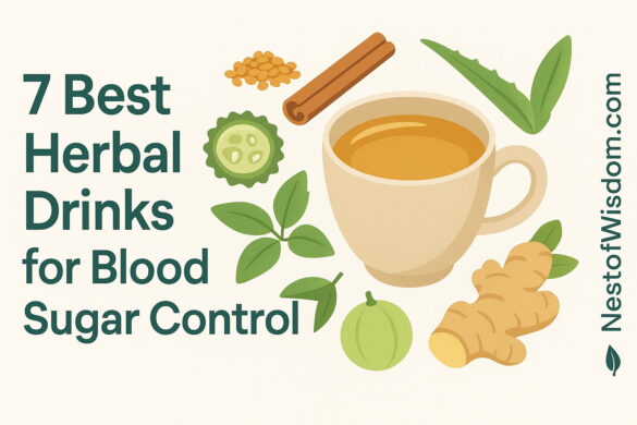 Best Herbal Drinks for Blood Sugar Control – Fenugreek, Cinnamon, Bitter Gourd, Ginger, Aloe, Amla