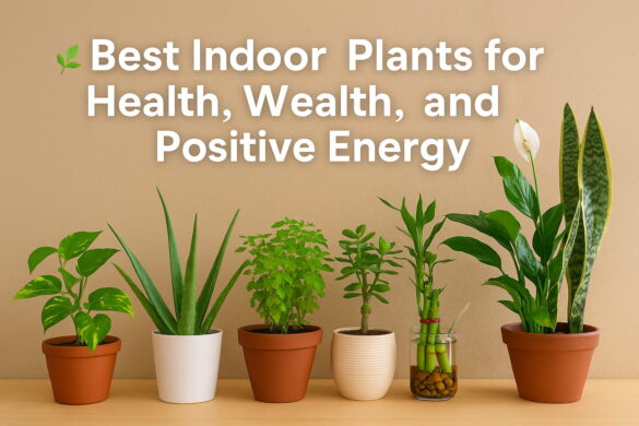 Best Indoor Plants for Health, Wealth, and Positive Energy