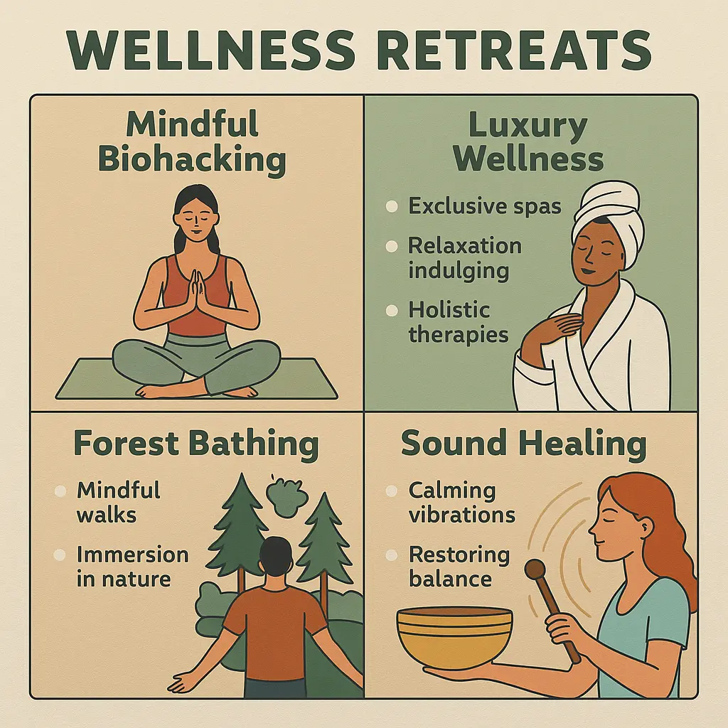 Wellness Retreats – Biohacking & Luxury Wellness