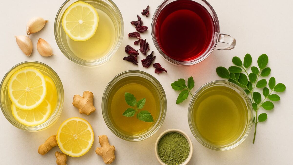 5 Herbal Drinks for Blood Pressure (Hypertension) | உயர் இரத்த அழுத்தம் மூலிகை பானங்கள்