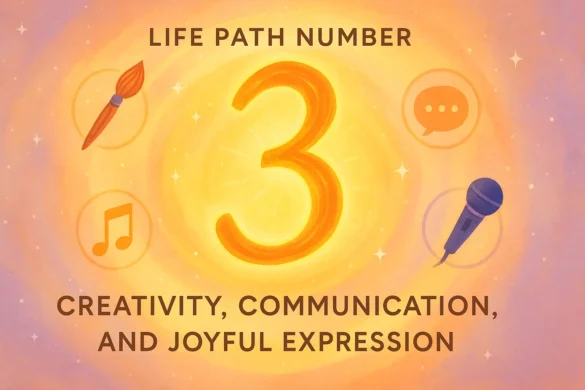 Life Path Number 3 – Creativity, Communication, and Joyful Expression