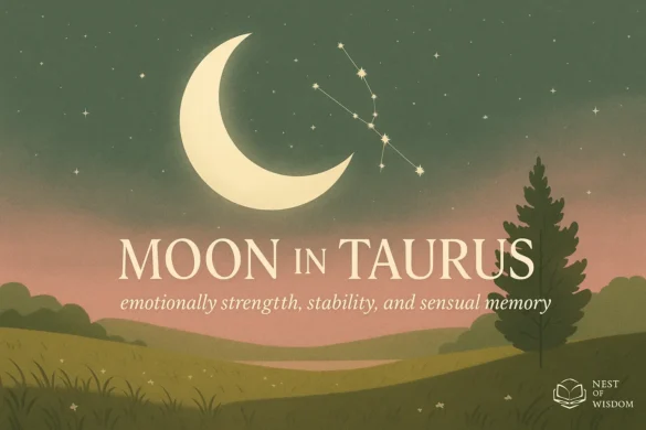 Moon in Taurus – emotional strength, stability, and sensual memory
