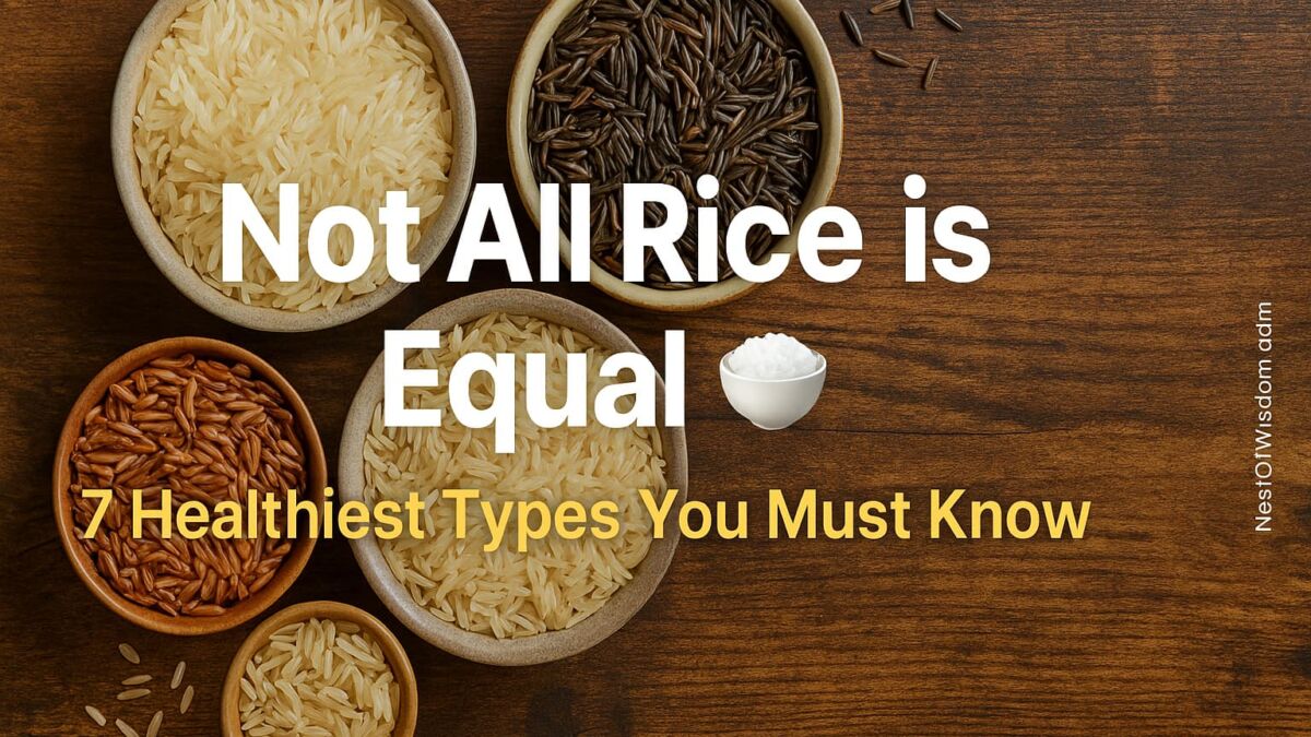 7 Healthiest Types of Rice Ranked: Benefits, Risks, Origins & Tamil Names