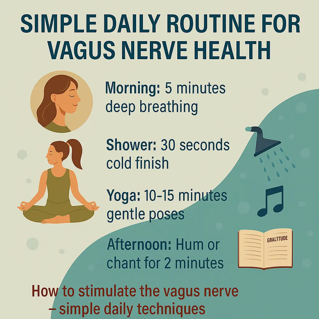Vagus Nerve Stimulation for Stress Relief – Simple Daily Routine for Vagus Nerve Health