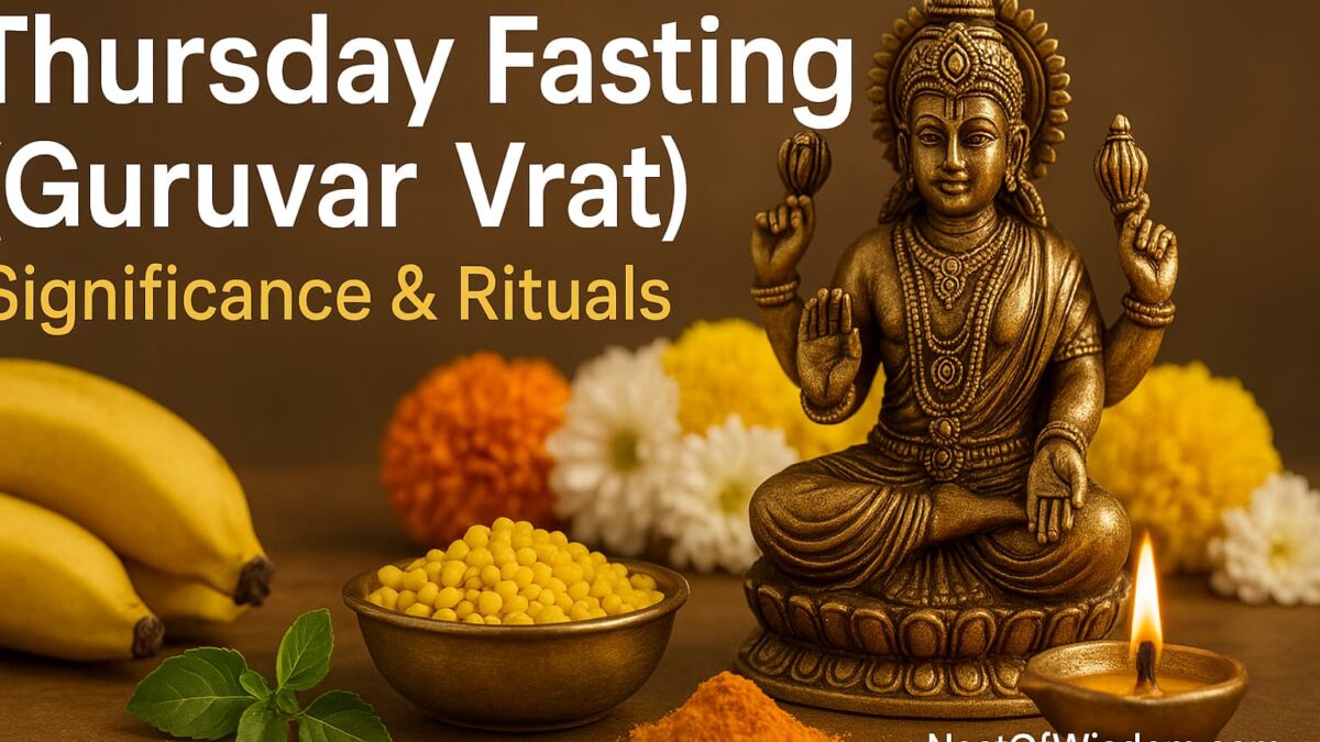 🟡 Thursday Fasting (Guruvar Vrat) – Significance & Rituals