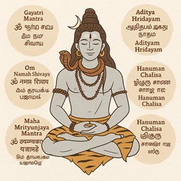 🕉️ Best Mantras for Daily Protection and Energy (with Tamil Meanings)Siva