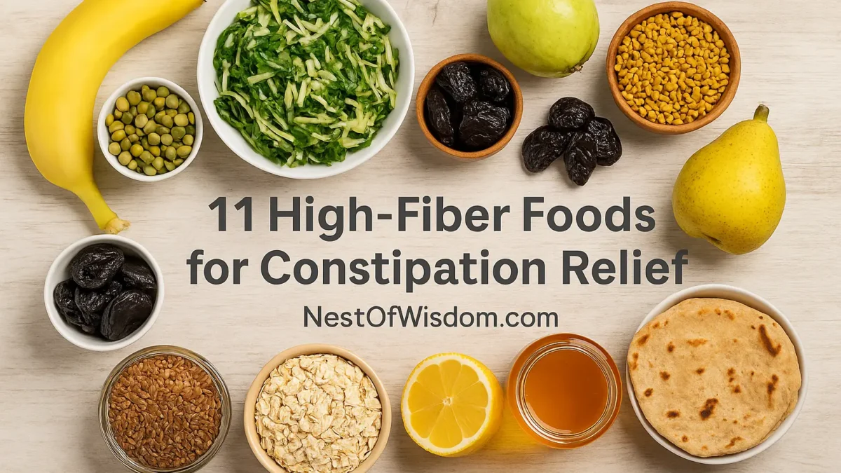 11 Powerful High-Fiber Foods for Constipation Relief (With Tamil Names)