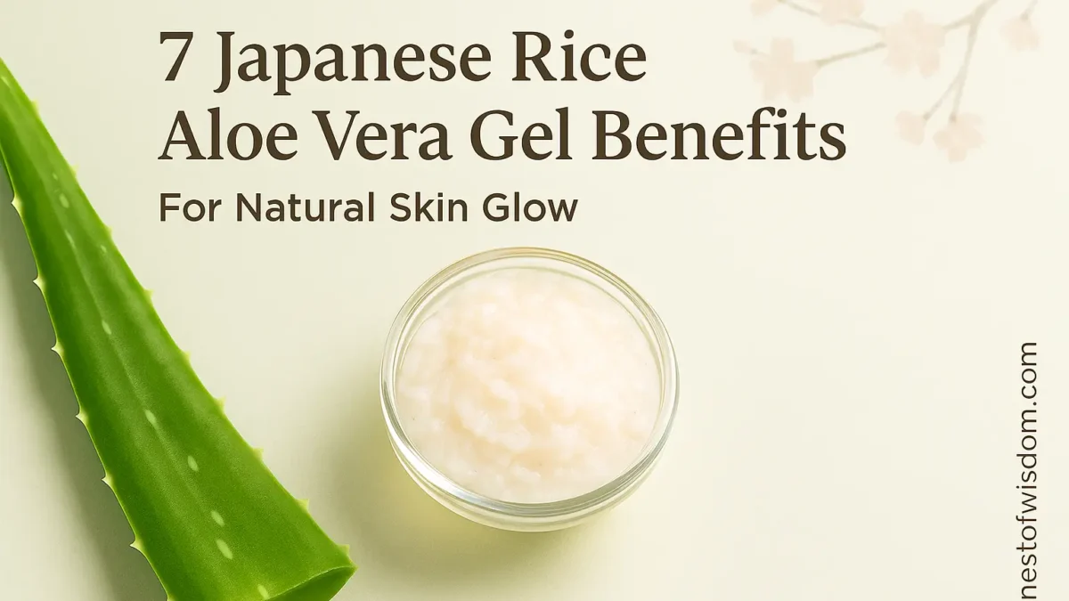 7 Japanese Rice Aloe Vera Gel Benefits for Natural Skin Glow (With DIY Recipe)