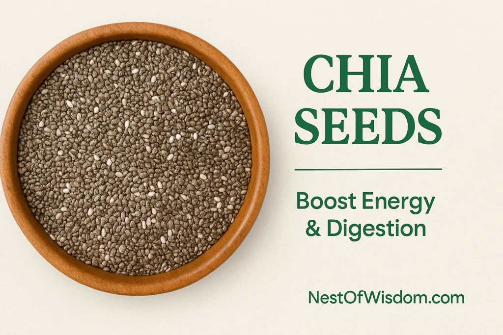 Chia Seeds – Boost Energy and Digestion
