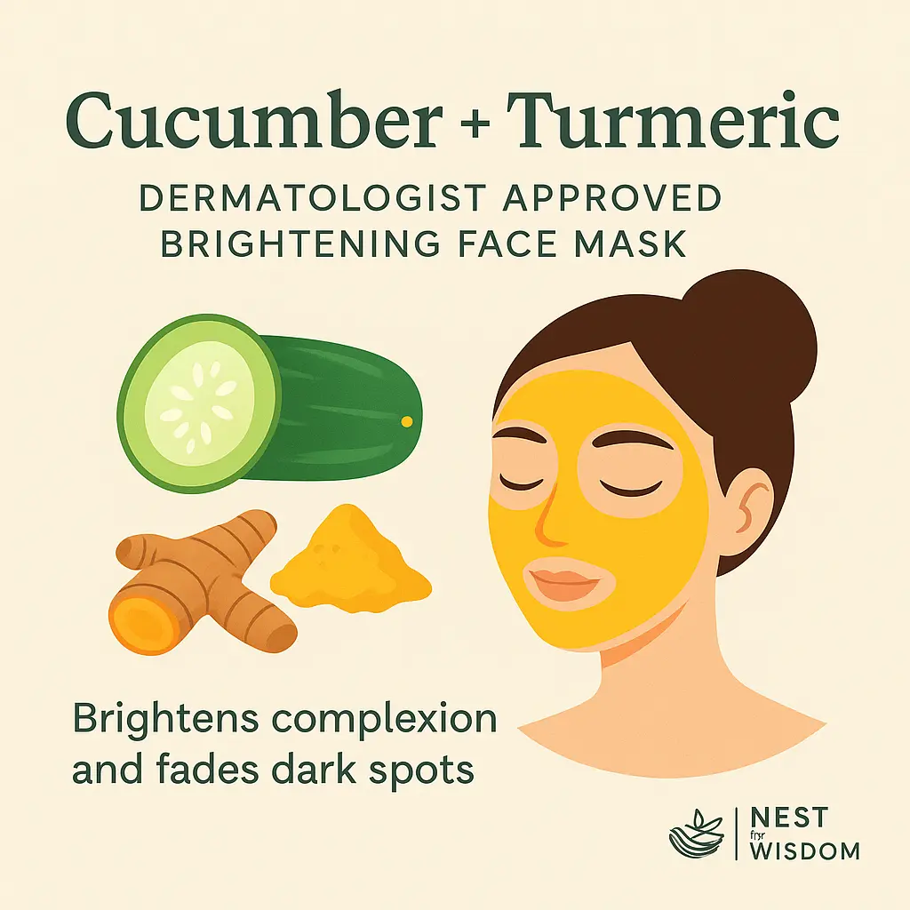 Cucumber Turmeric – Dermatologist Approved Brightening Face Mask