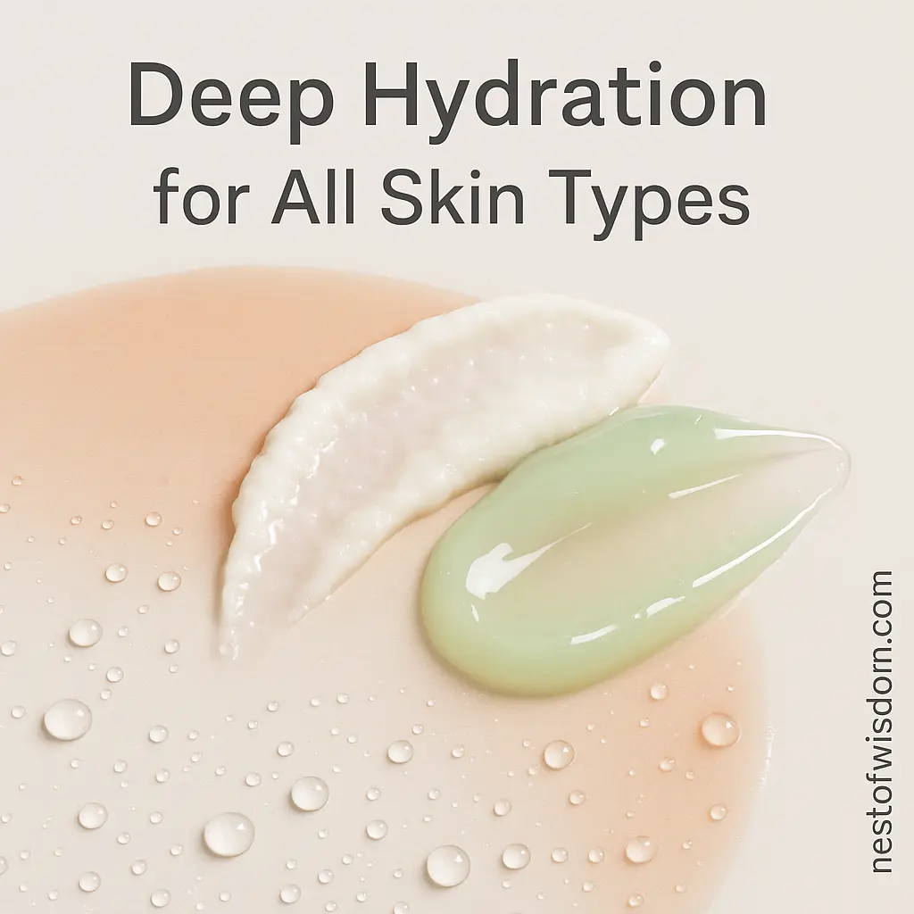 Deep Hydration with Japanese Rice Aloe Vera Gel