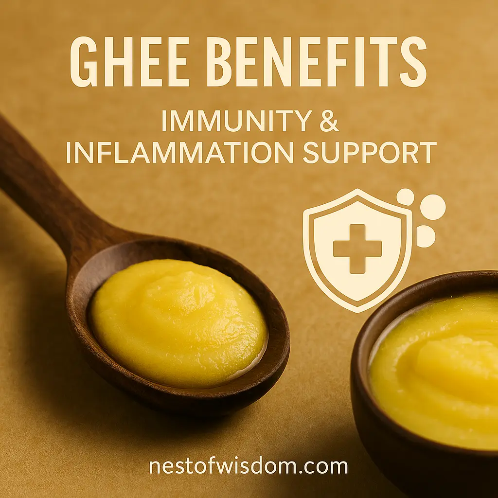 Ghee Benefits for Immunity and Inflammation with Healthy Fats
