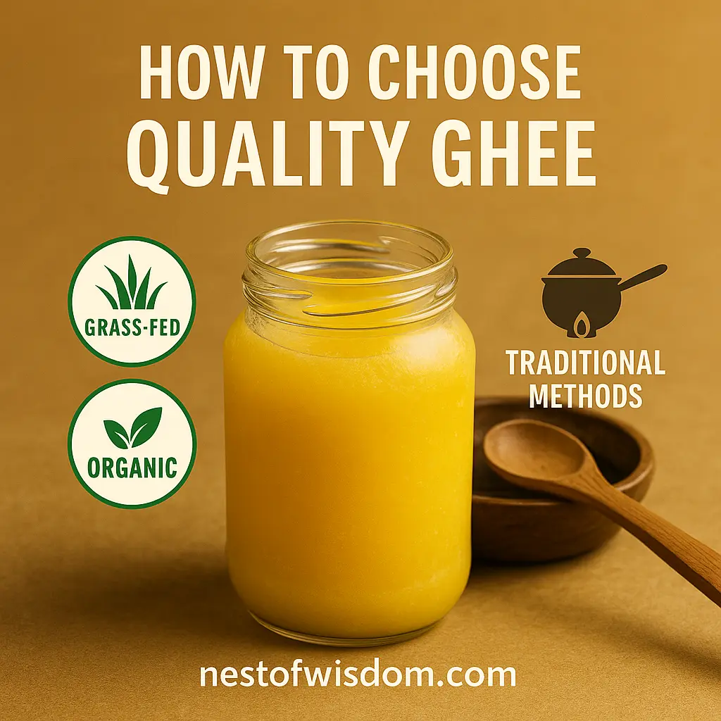 How to Choose Quality Ghee with Grass-Fed and Organic Labels