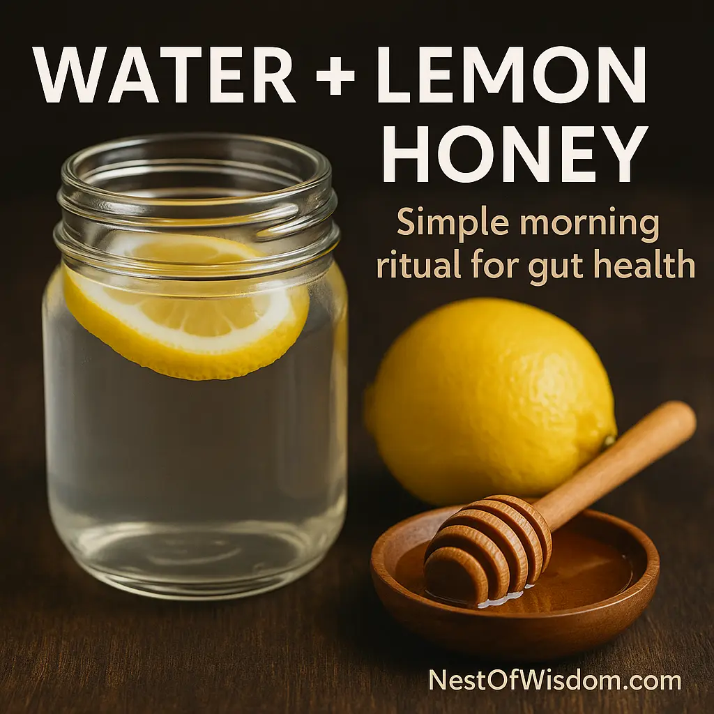 Water Lemon Honey for Constipation Relief – High-Fiber Morning Ritual