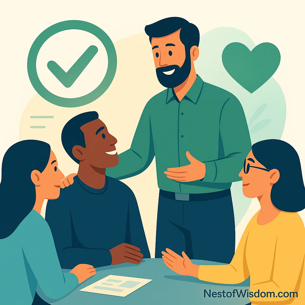 Lead with Empathy and Clarity – delivery manager showing support and clear communication
