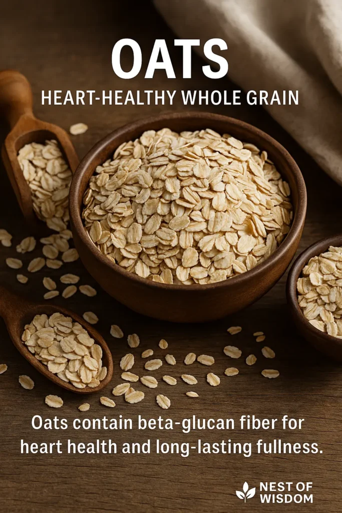 Oats – Heart-Healthy Whole Grain
