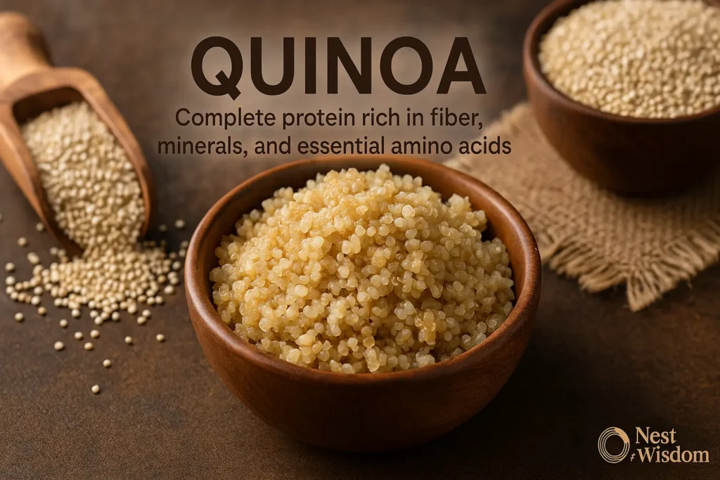 Quinoa – Complete Protein Whole Grain Nutrition
