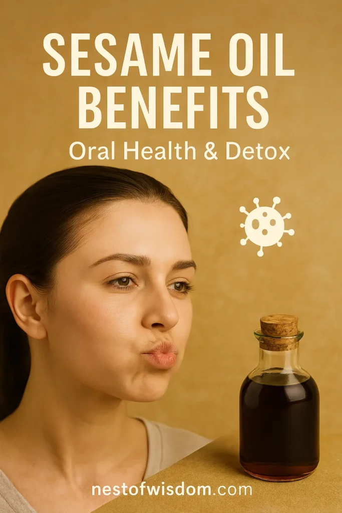 Sesame Oil Benefits for Oral Health and Oil Pulling with Detox Support