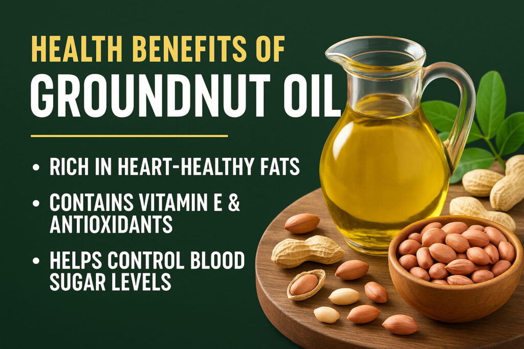 Groundnut Oil Health Benefits Overview