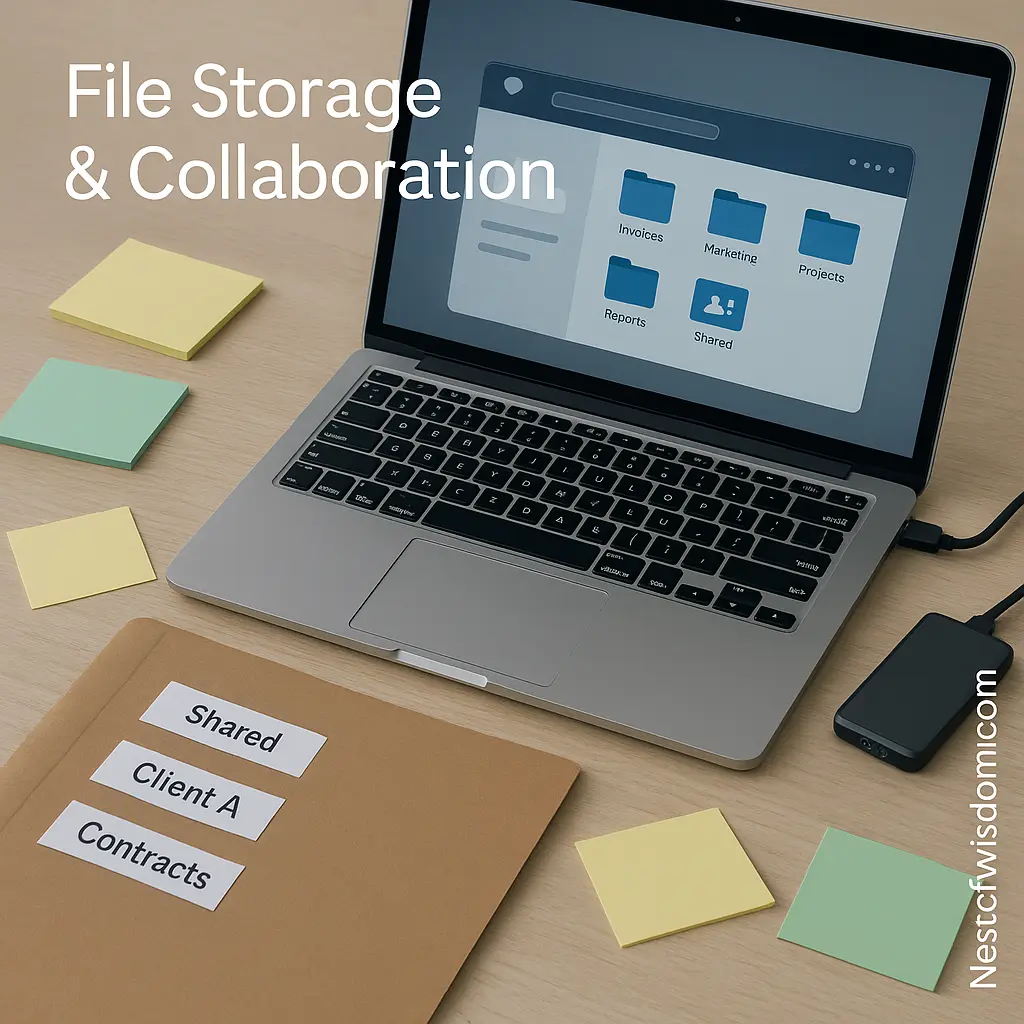 Cloud Tools for Small Businesses and Freelancers file storage with shared folders and co-editing