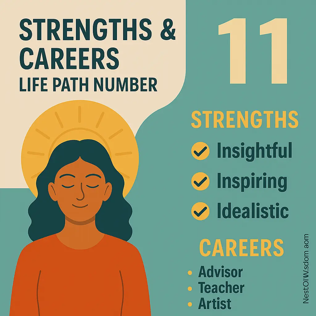 Strengths and Careers of Life Path Number 11 – Inspiring, Insightful, Idealistic