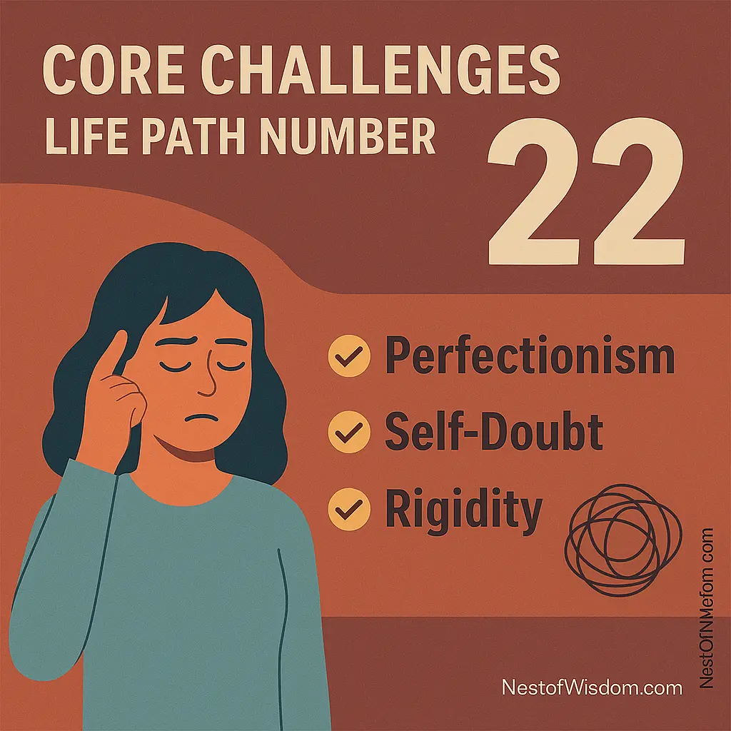 Core Challenges of Life Path Number 22 – Perfectionism, Pressure, Fear of Failure