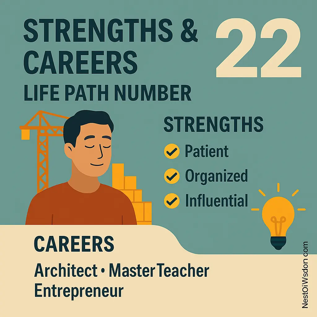 Strengths & Careers of Life Path Number 22 – Visionary, Builder, Global Impact