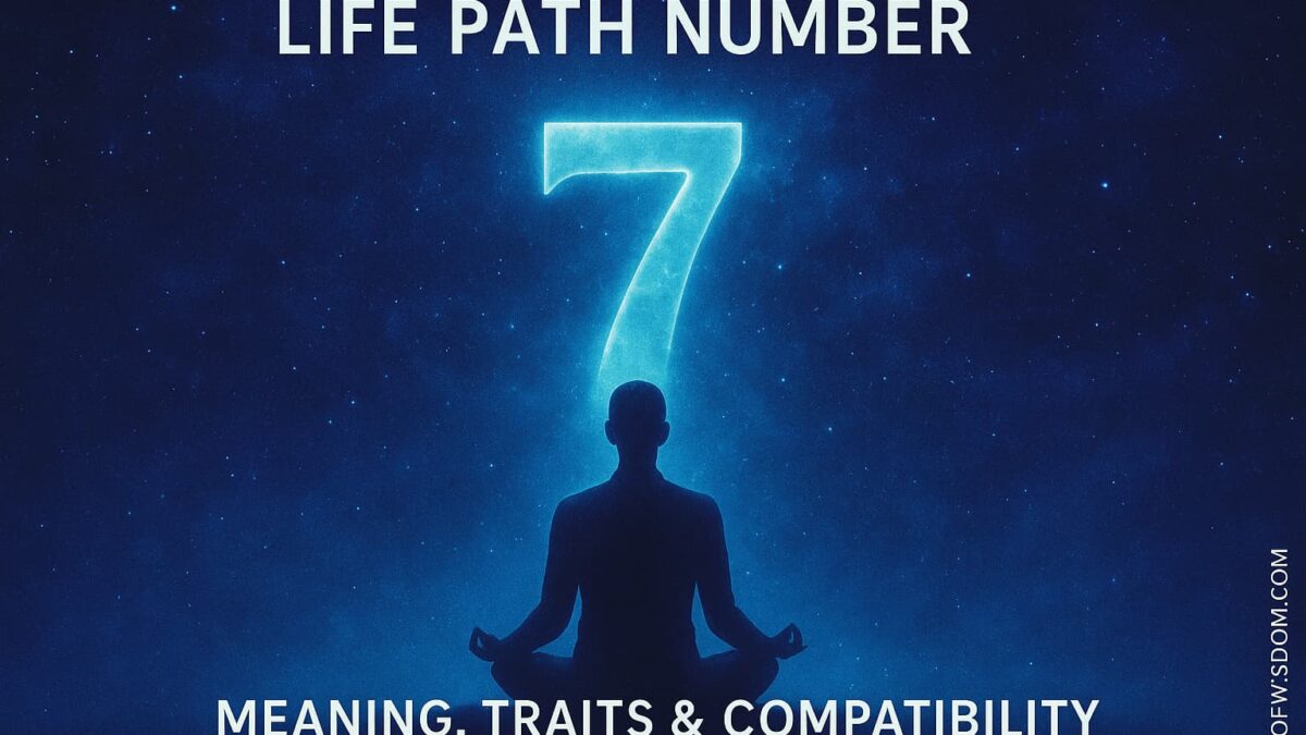 Life Path Number 7 – The Seeker of Truth & Inner Wisdom