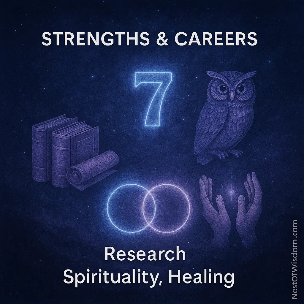 Life Path Number 7 Strengths and Careers – Research, Spirituality, Healing