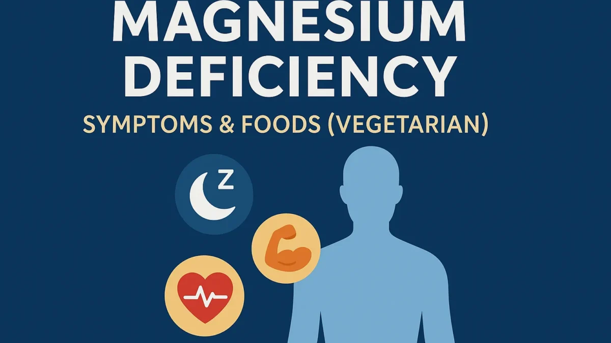 Magnesium Deficiency: 15 Warning Signs & 21 Vegetarian Foods That Restore Balance