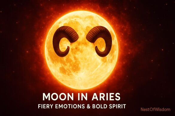 Moon in Aries – Fiery Emotions and Bold Spirit